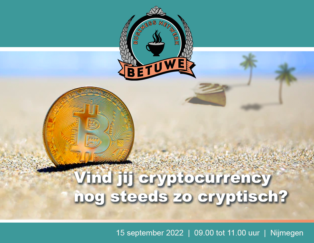 Vind jij cryptocurrency nog steeds zo cryptisch? | Business Netwerk Betuwe